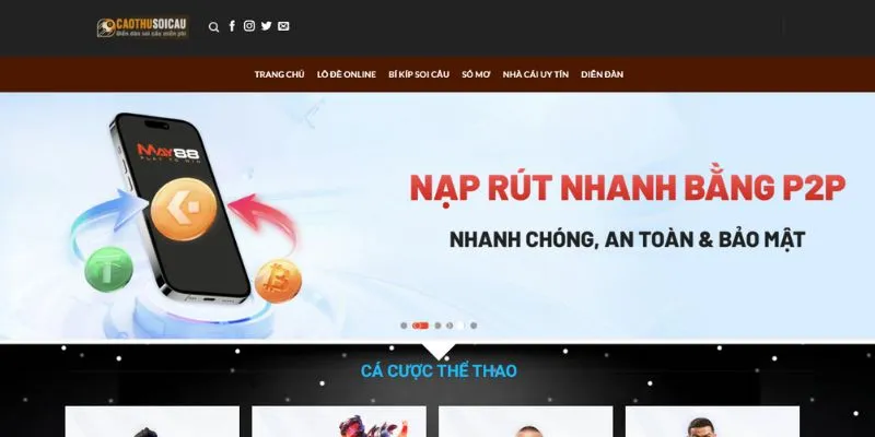 Trang Cá Cược Trực Tuyến Cao Thủ Soi Cầu Hàng Đầu Việt Nam