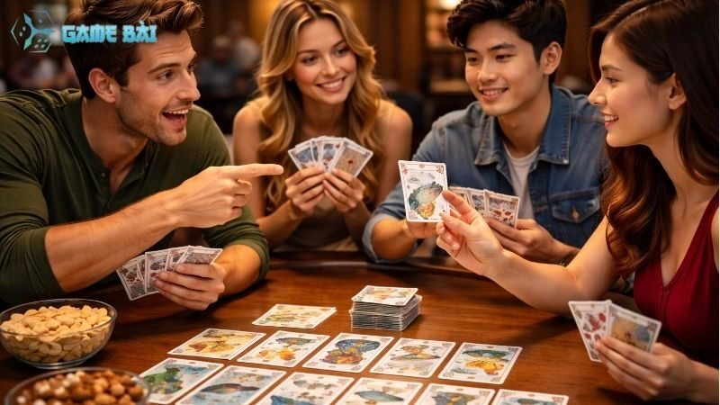 Cách chơi bài câu cá 4 người chi tiết và dễ áp dụng dành cho bạn